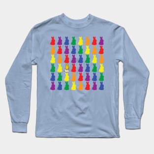 Bunny Rabbit Pride Colony Long Sleeve T-Shirt